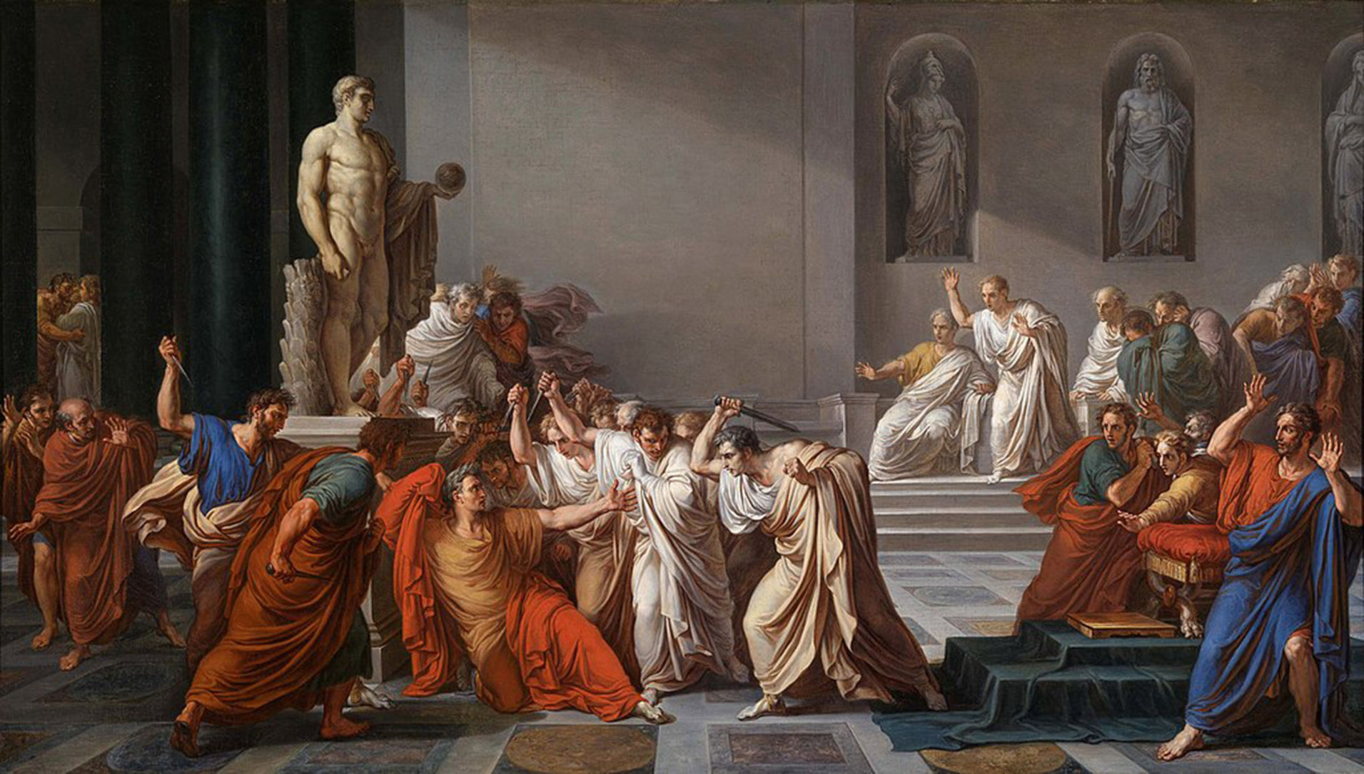 2. Caesar's last words were 'et tu, Brute'